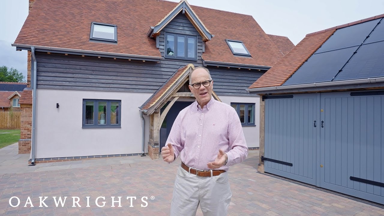 Visit this oak frame cottage I Tour with Oakwrights Founder Tim
