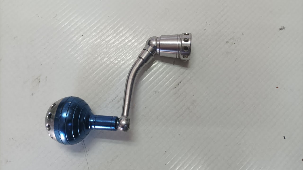 COMO REPARAR MANIVELA DE CARRETE DE PESCA