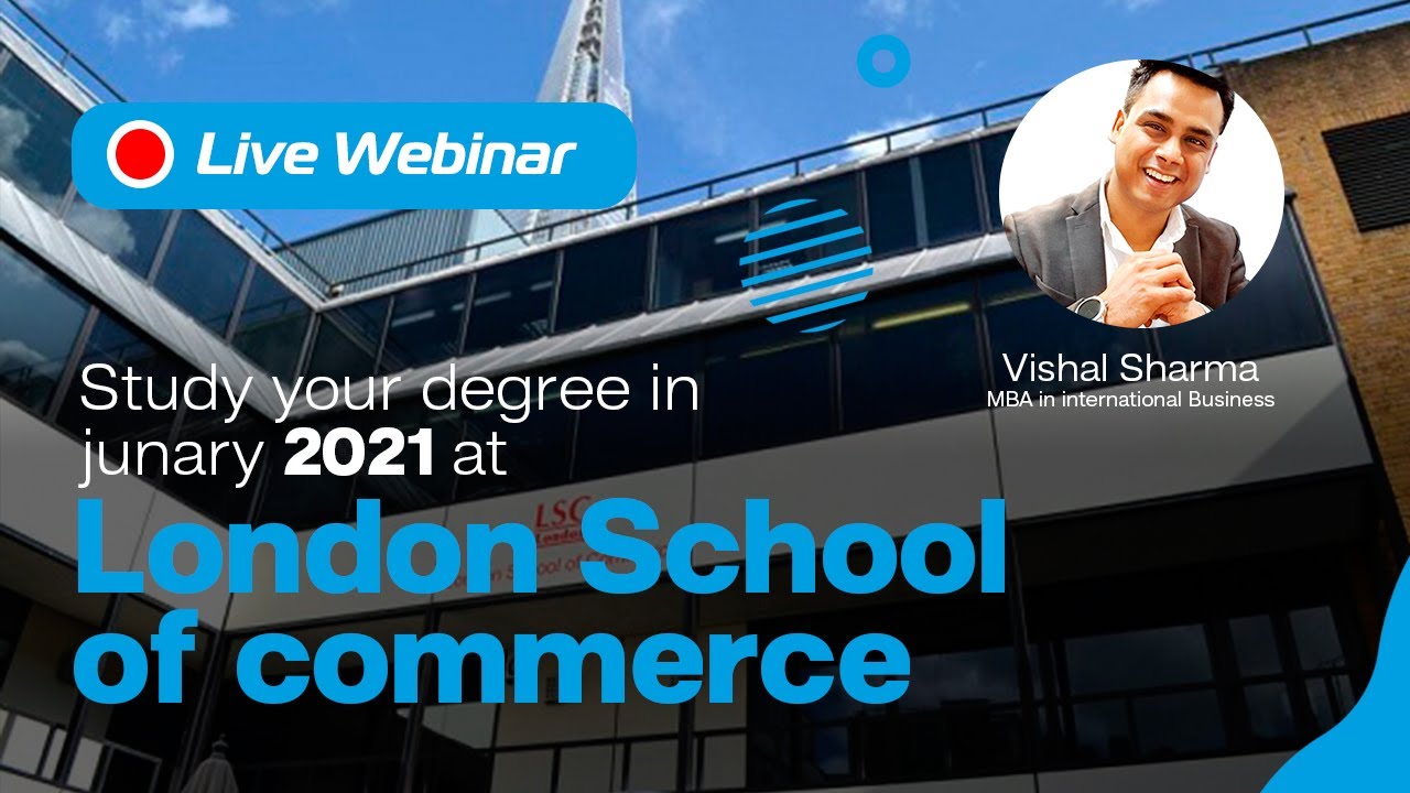 👨🏽‍🎓STUDY YOUR DEGREE IN JANUARY  2021 AT LONDON SCHOOL OF COMMERCE!