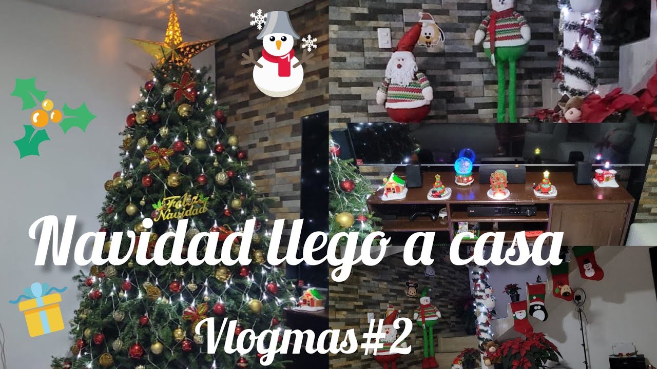 NAVIDAD LLEGO A CASA💫👨‍👩‍👦‍👦🎅|DECORACIÓN PARA NAVIDAD🤗💯| PONIENDO MI ARBOL DE NAVIDAD 🎄❤️| #navidad