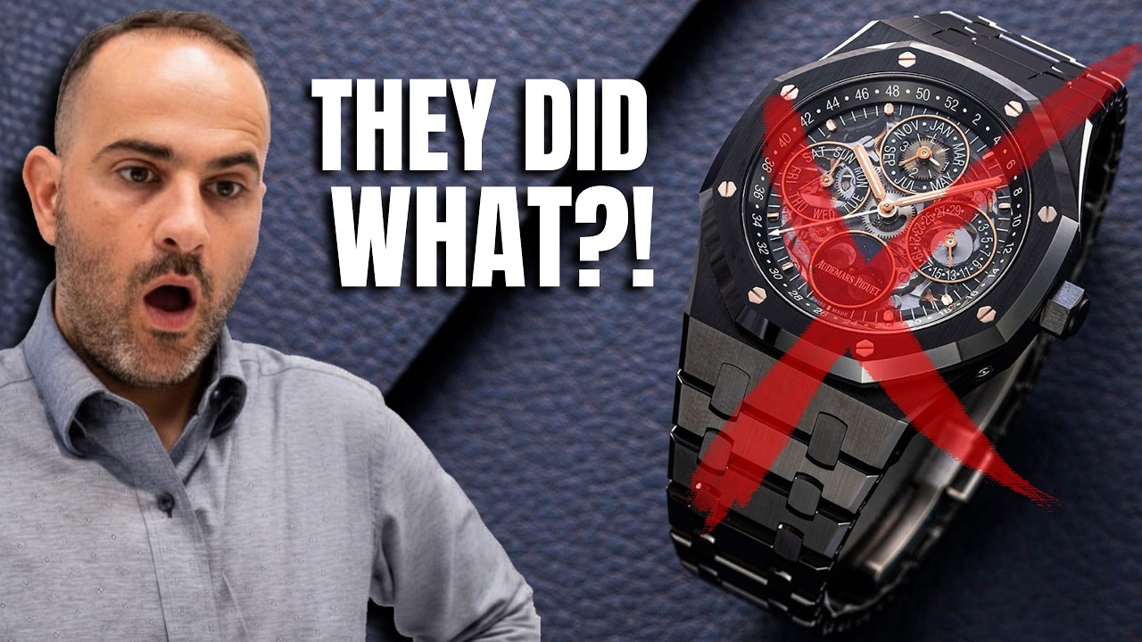 Audemars Piguet только что сняли эти желанные модели с производства!