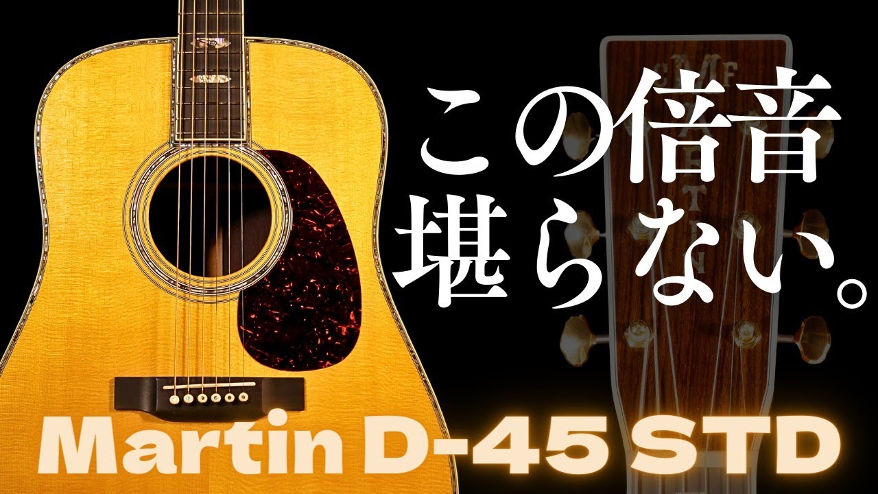 初めてのD45なら絶対コレ！【Martin D-45 Standard】2017年製（完全予約制 名古屋アコギ専門店 オットリーヤギター）