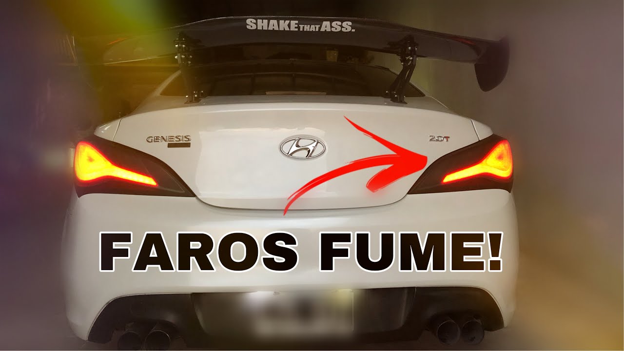 COMO hacer FAROS traseros FUME- INSIGNIAS salen MAL😖/ Mark Demian