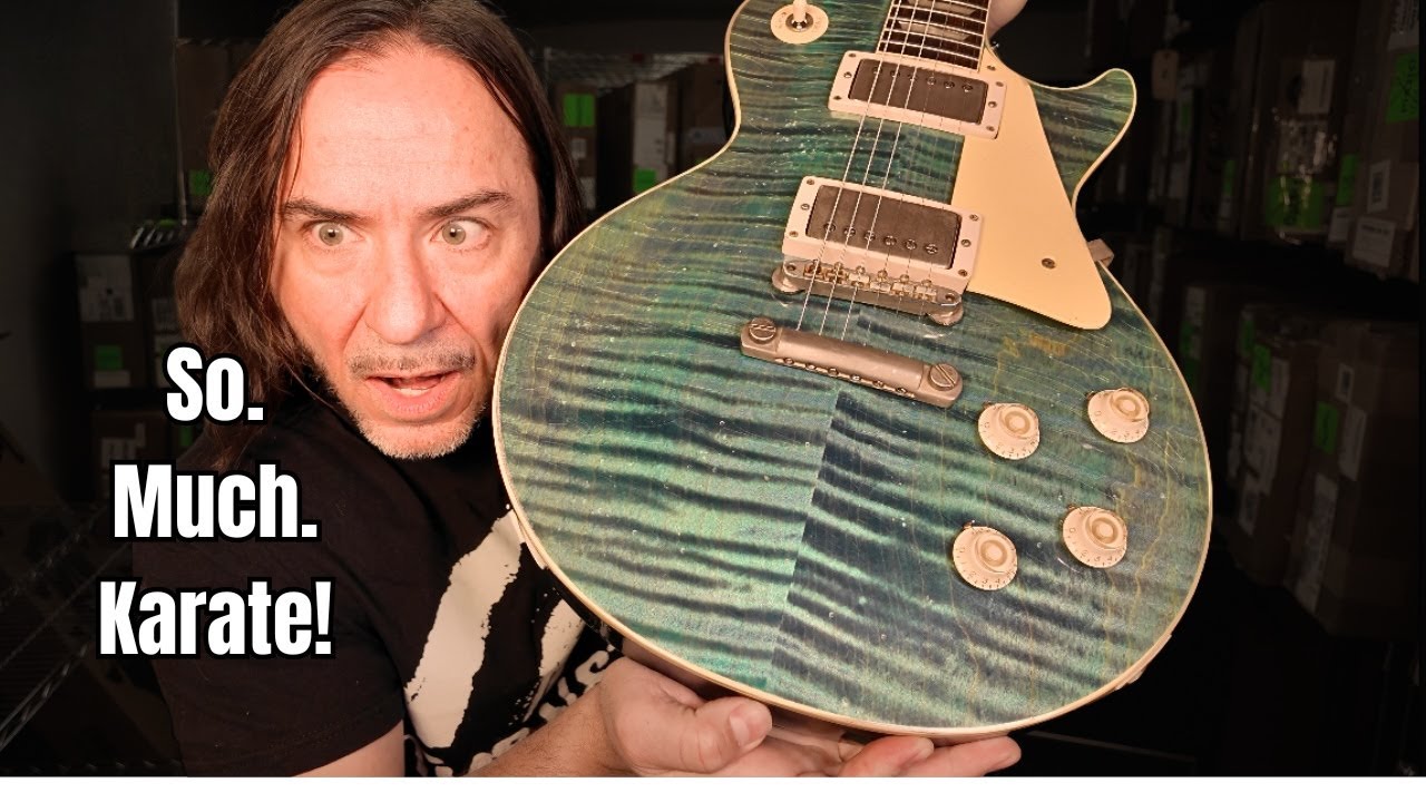 Unboxing #15: This Gibson Custom Shop Unboxing Is Out of Control (Murphy Lab HEAT) and KARATE!🥋