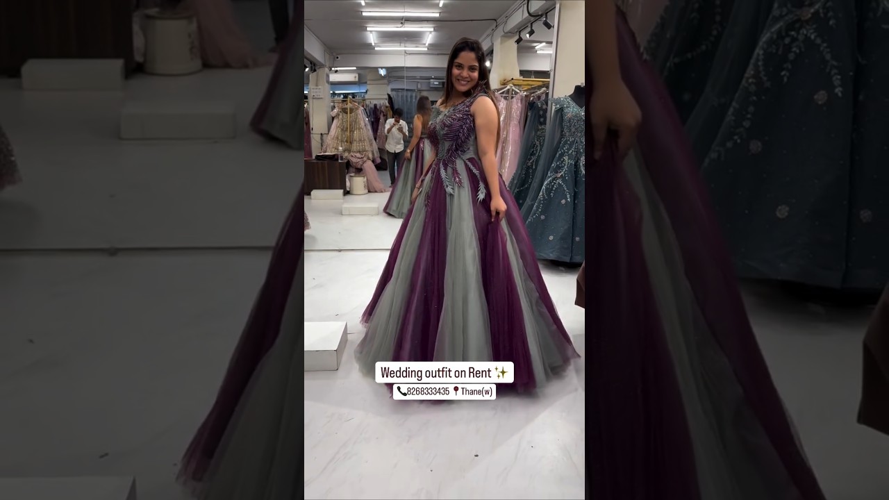wedding outfits on rent #wedding  #lehenga #gown
