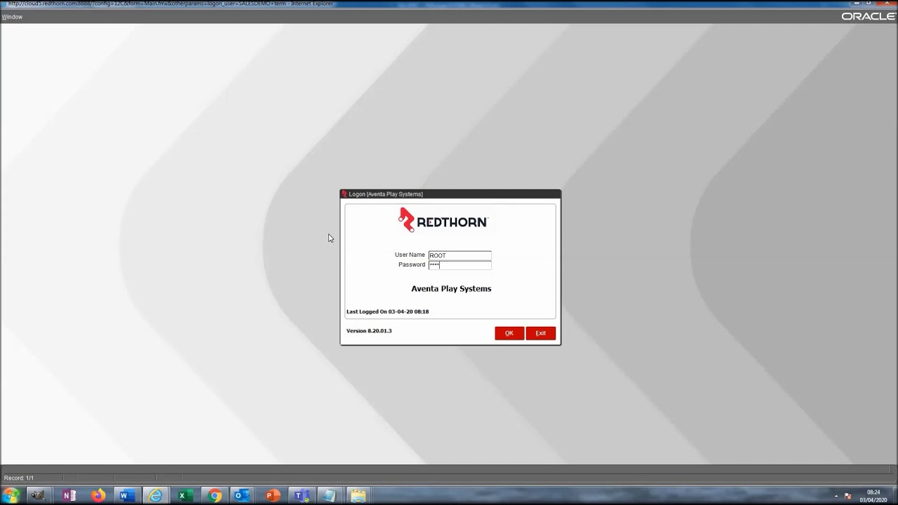 Redthorn MRP Training - Admin - Document Set Up