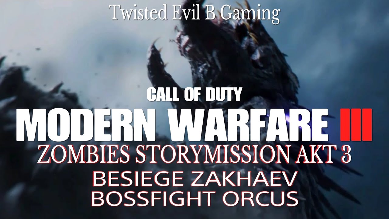 MWZ MODERN WARFARE 3 - BESIEGE ZAKHAEV & BOSSFIGHT ORCUS STORYMISSION AKT 3 - [DEUTSCH/GERMAN]