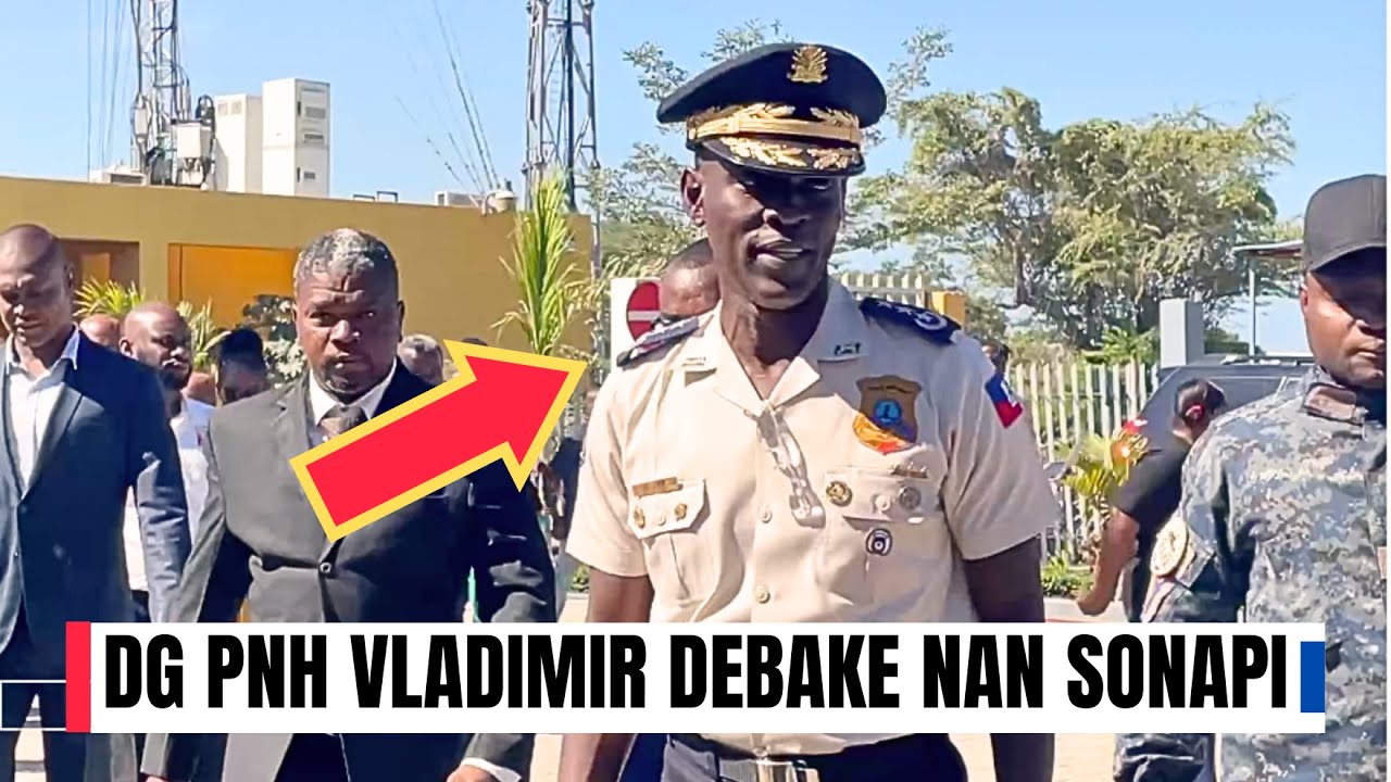 DG PNH Vladimir Paraison debake nan seremoni pou inogire nouvo sist&egrave;m sekirite ak kotw&ograve;l aks&egrave; SONAPI