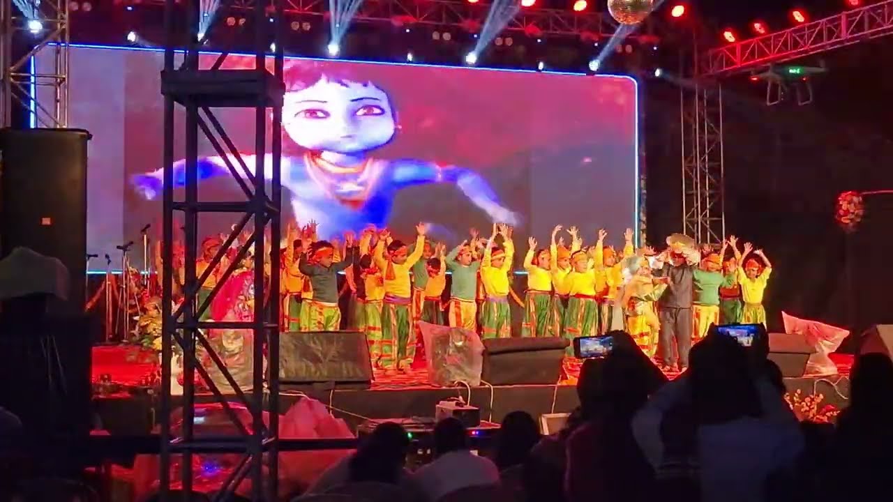 Dance Drama || Class 2 || Little Krishna || !st day #kids @ZillaPublicSchoolTamluk