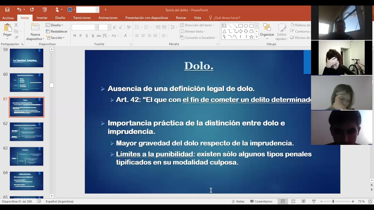 Dolo y Error de Tipo