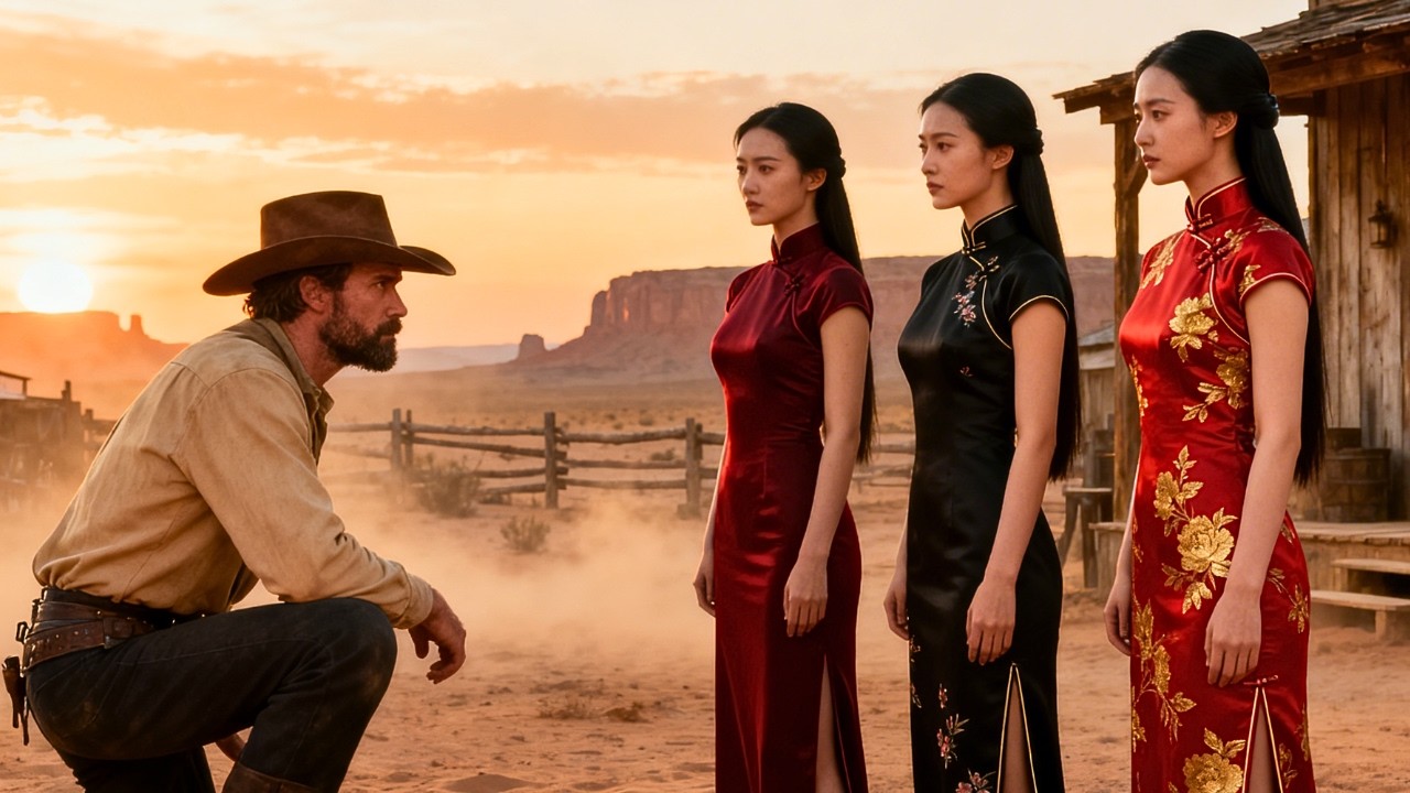 A Lonely Rancher Won 3 Chinese Girls in a Poker Game—He Gave Them A Home Filled With Love