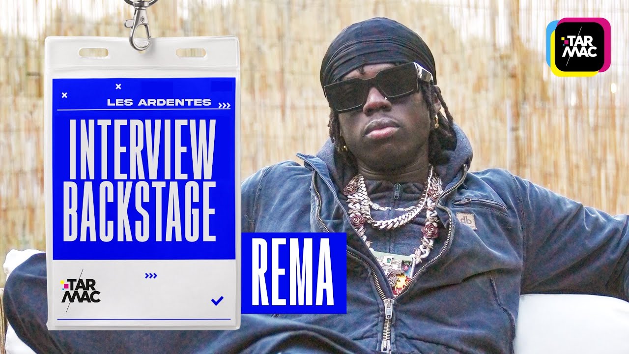 REMA • INTERVIEW BACKSTAGE