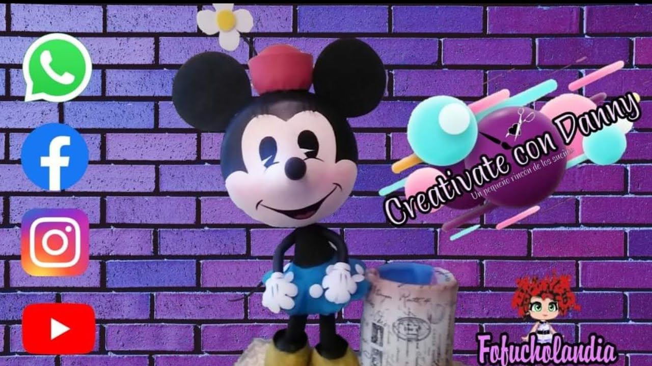 Fofucha Minnie Mouse vintage