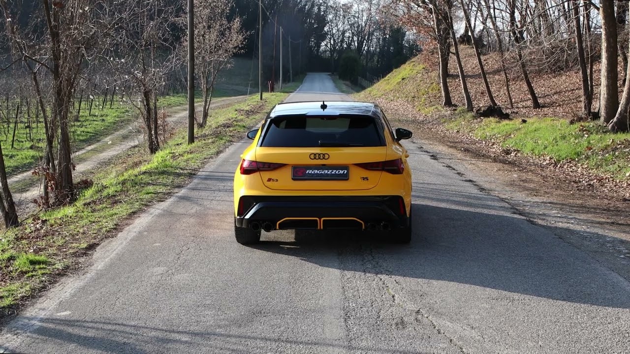 AUDI S3 (8Y) 2.0TFSi 245kW_SOUND&VIEW with RAGAZZON EXHAUST