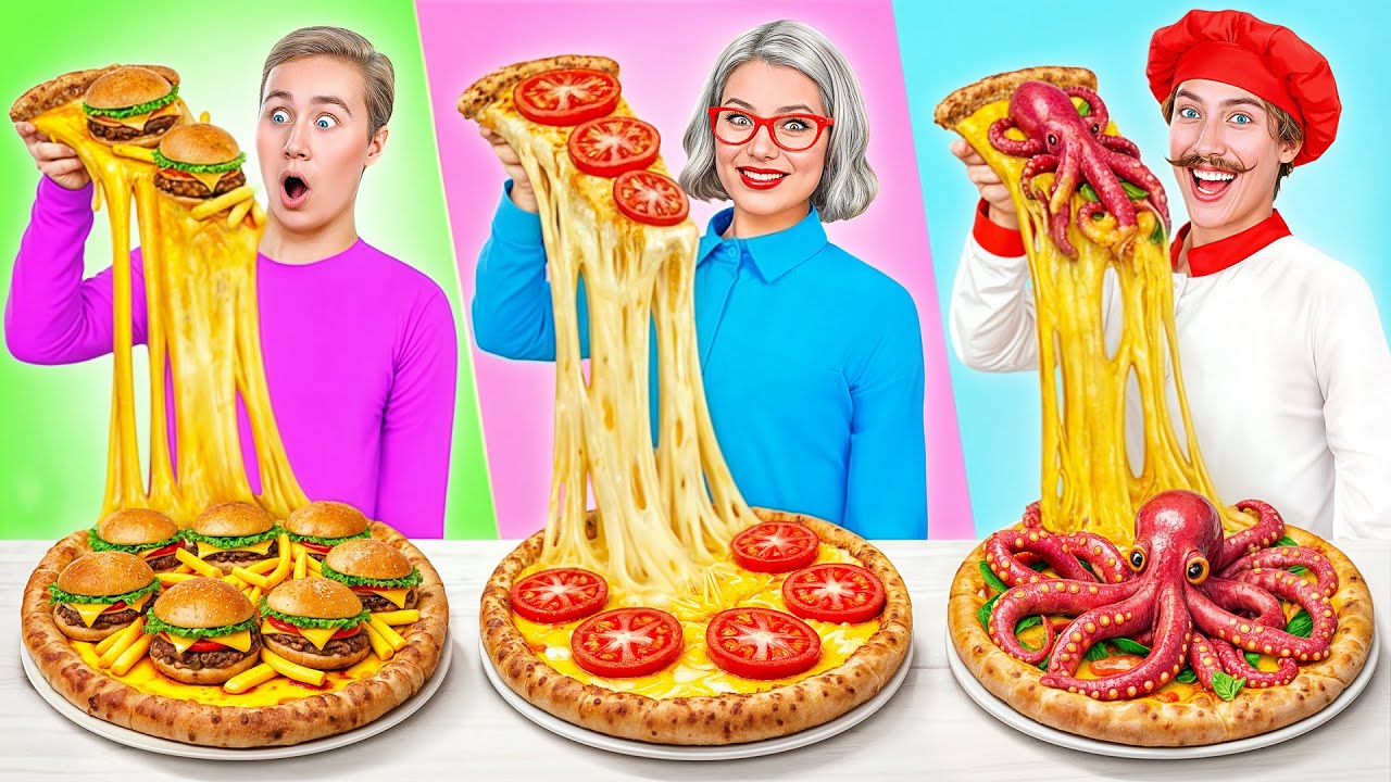 Кулинарный Челлендж: Я против Бабушки | Безумная Кулинарная Битва от Multi DO Challenge