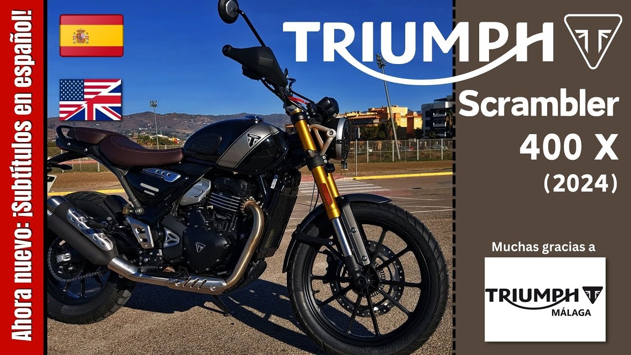 Triumph Scrambler 400 X (2024) | Test Ride, Review, Walkaround, Soundcheck | VLOG 392
