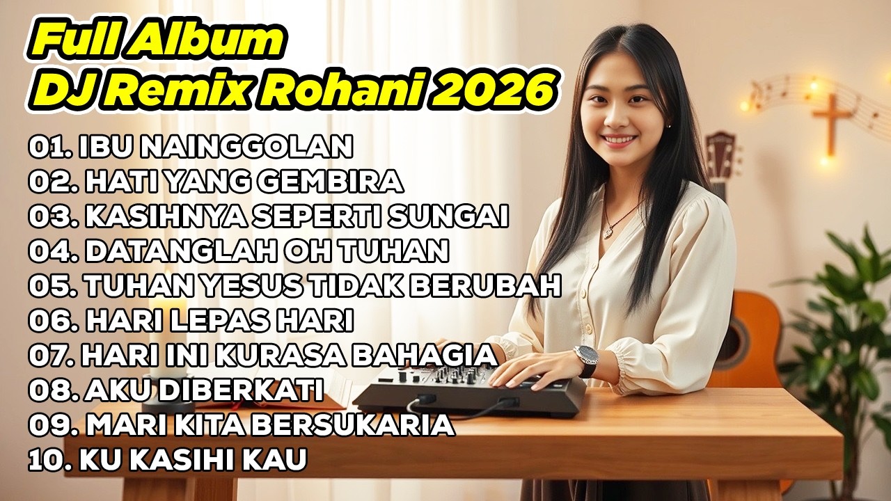 DJ REMIX ROHANI 2026💃IBU NAINGGOLAN ✝️ HATI YANG GEMBIRA ✝️ KASIHNYA SEPERTI SUNGAI