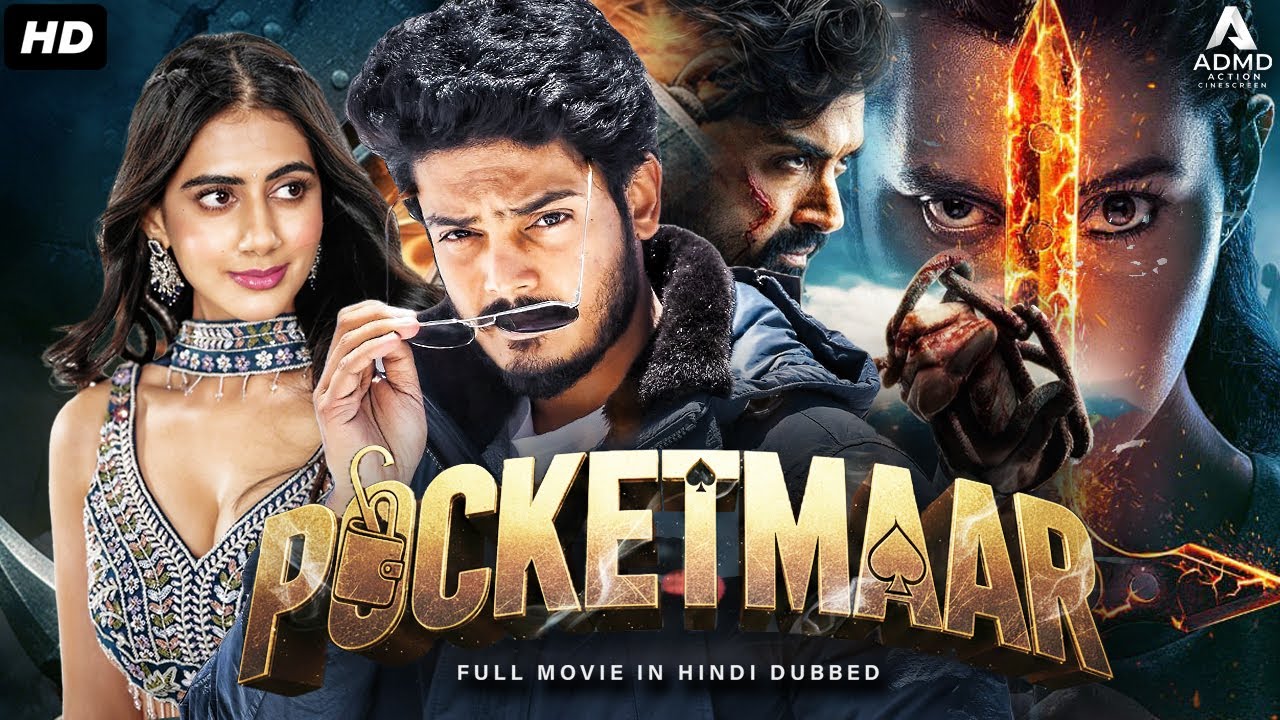 Pocketmaar - South Movie Hindi Dubbed | Akash Puri, Gehna Sippy | Romantic Action Movie