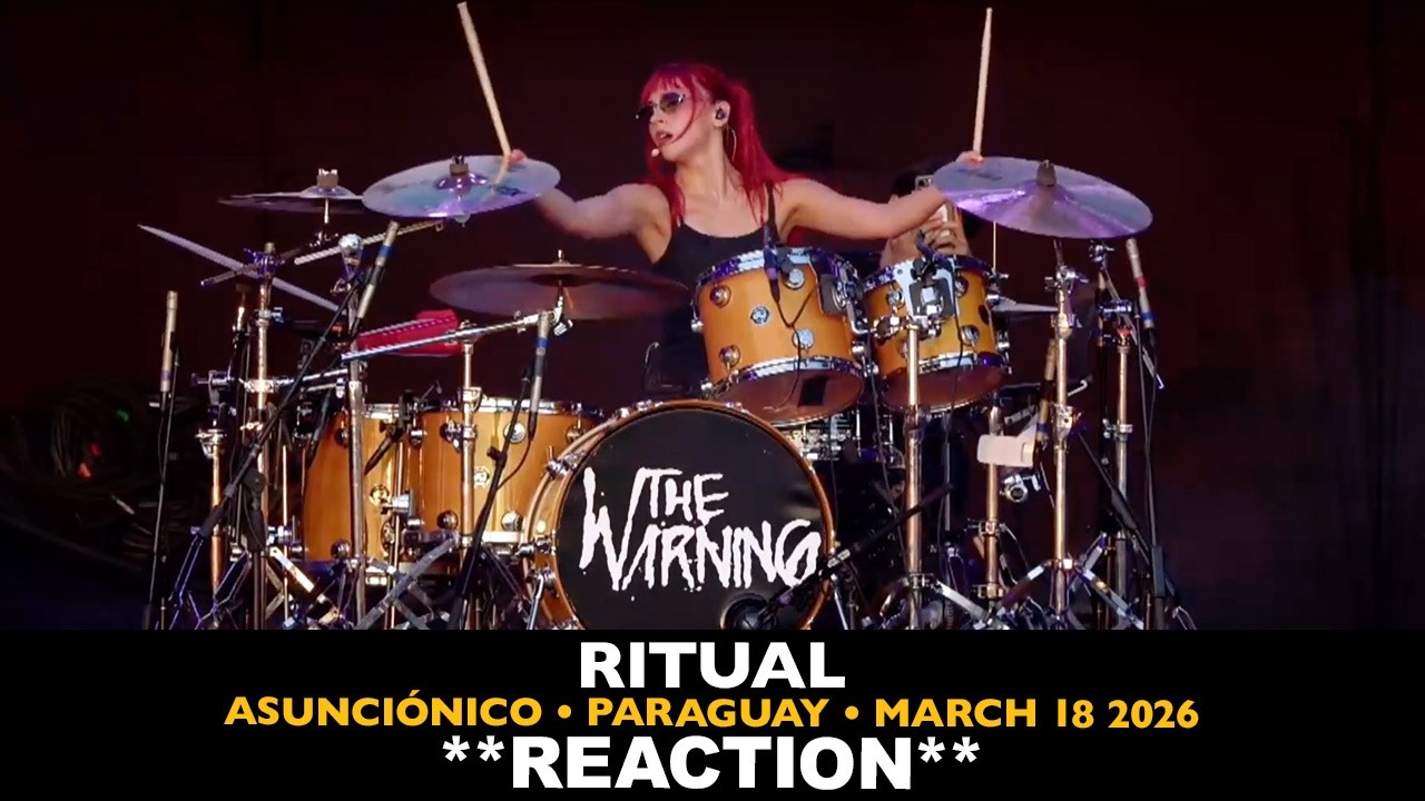 Musicians REACT to The Warning: RITUAL (Asunciónico 2026) Paraguay