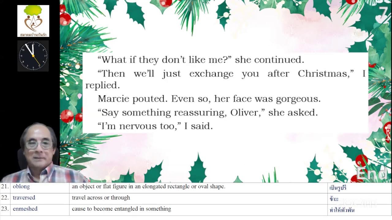 Tuesday23rd,Dec 2025:English Class Oliver’s Story CH-32 By Kru Sam