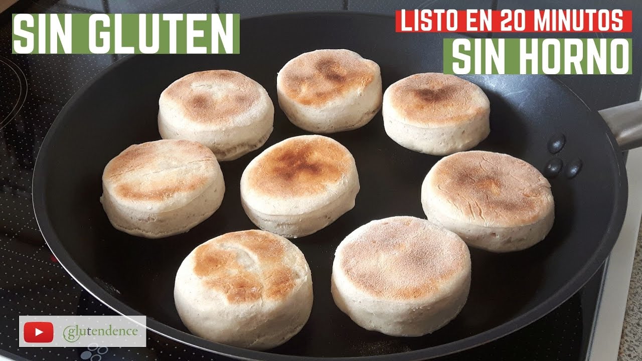 SIN HORNO y SIN LEVADURA: PAN SIN GLUTEN en 10 minutos