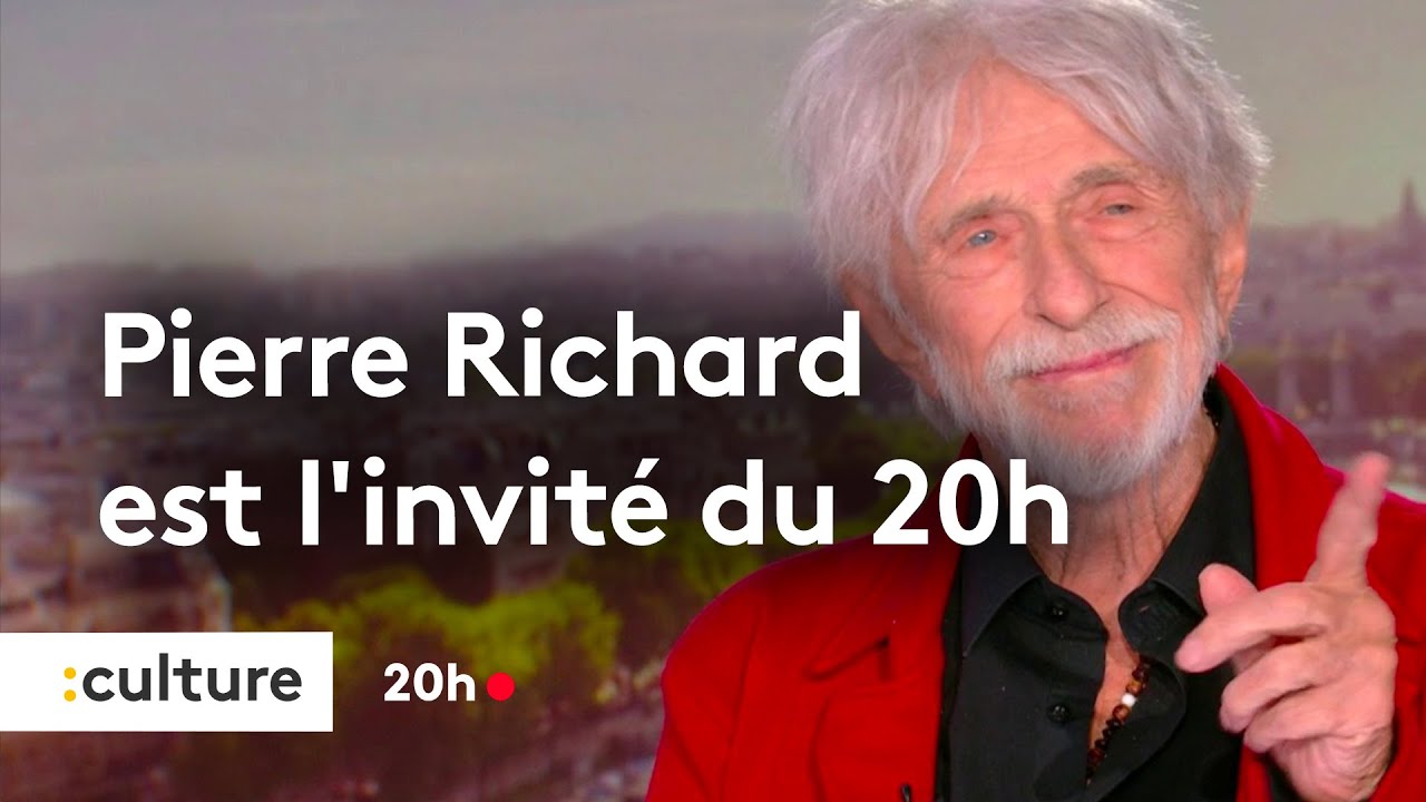 Sant&eacute;, Cannes, jeunesse.. Pierre Richard est l'invit&eacute; du 20h