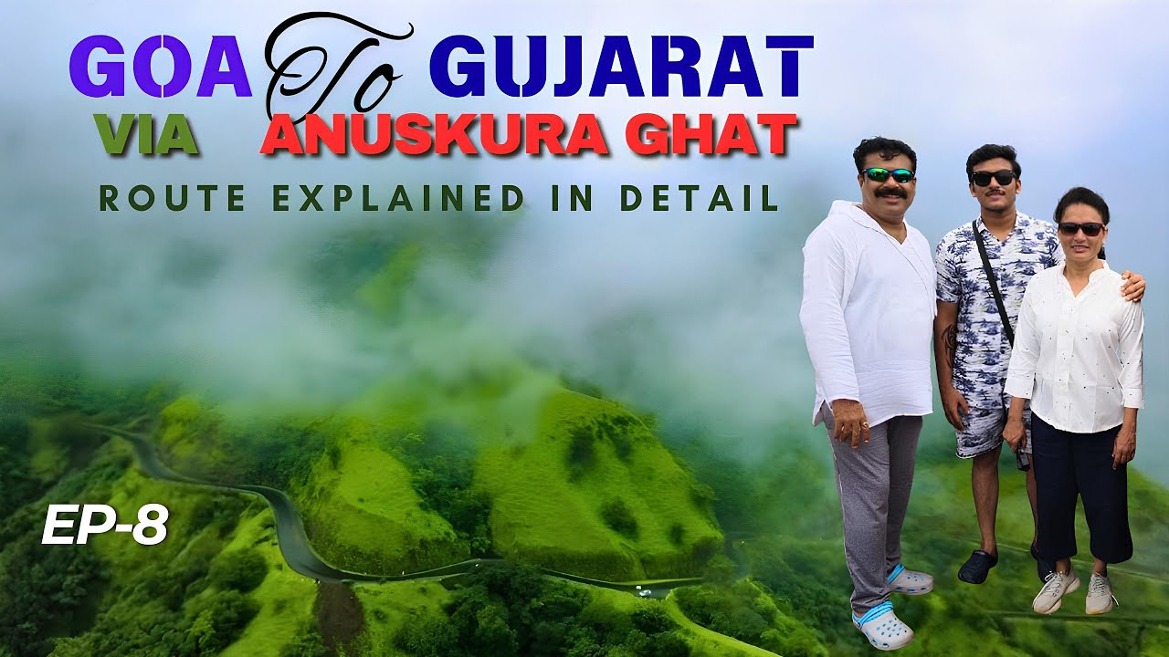 Route Details to Scenic Anuskura Ghat In To The Clouds |सापुतारा के पास आदिवासी लोगो से पन्गा | EP-8