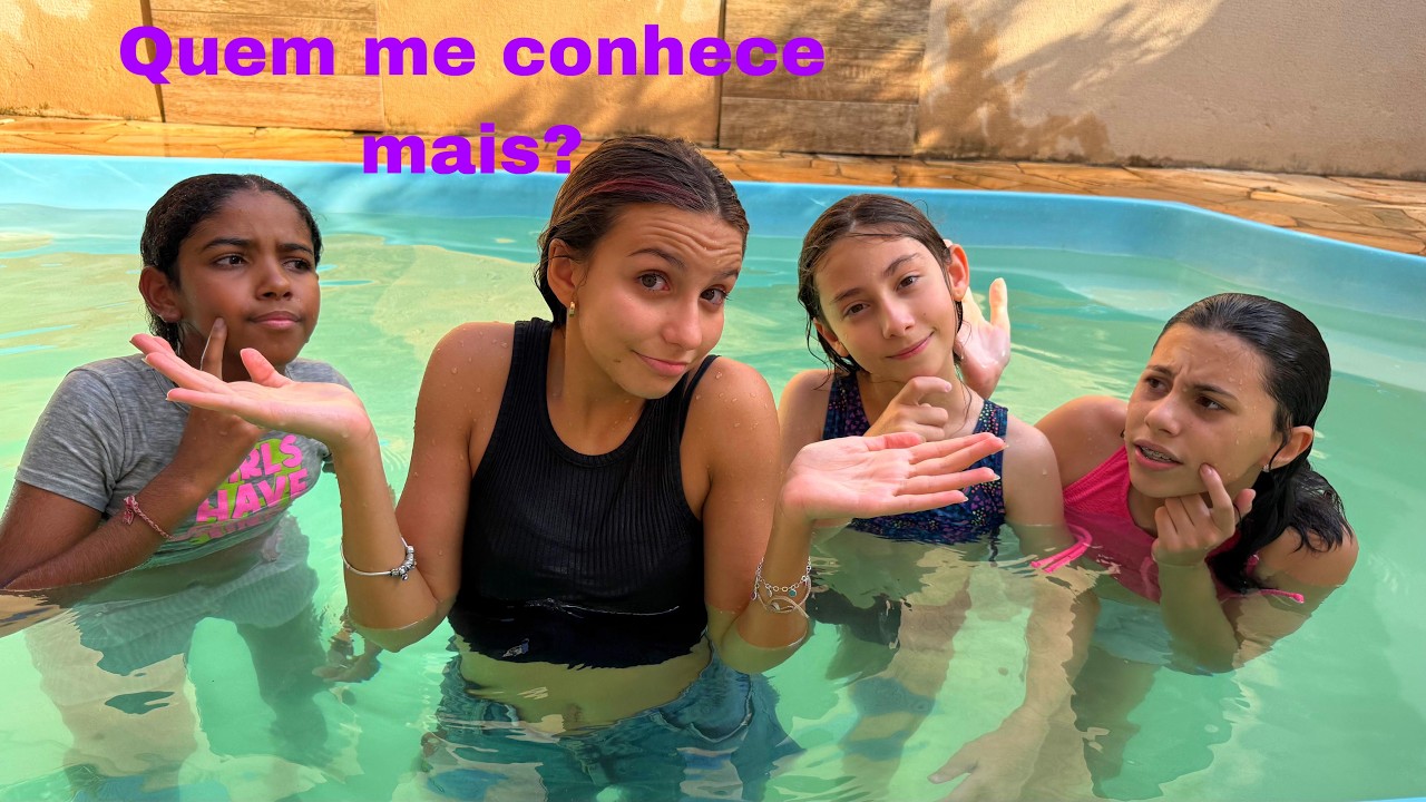 Qual das meninas me CONHECE MELHOR
