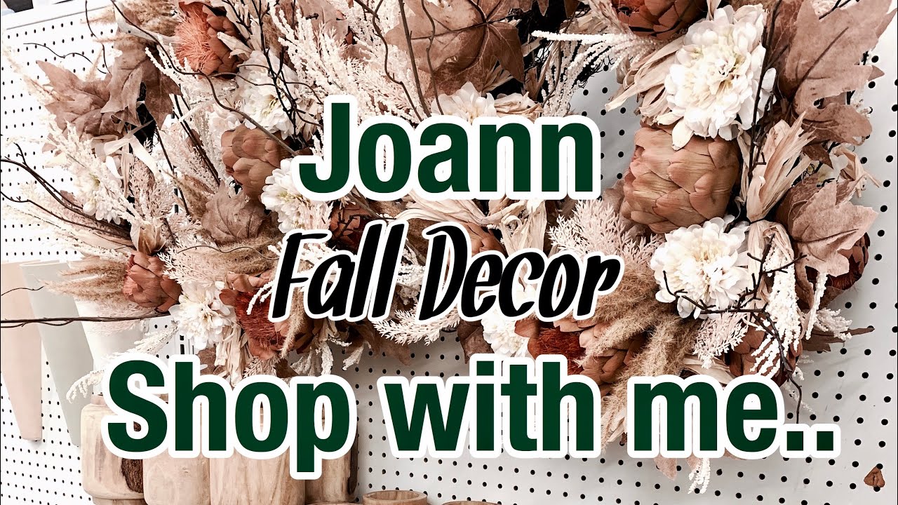 JOANN FABICS FALL 2020 SHOP WITH ME| NEW FALL ITEMS| FALL TRENDS