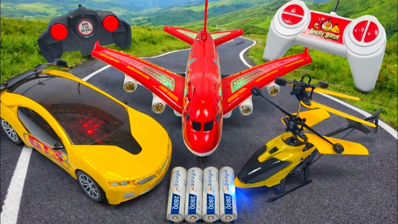 Radio Control Airplane A380 | Rc Helicopter | Rc Car | Aeroplane | Airplane | 3D Lights Airbus A38O