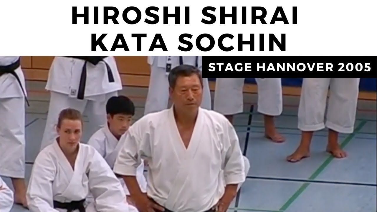 Hiroshi Shirai - Studio del kata Sochin - Stage di Hannover 2005