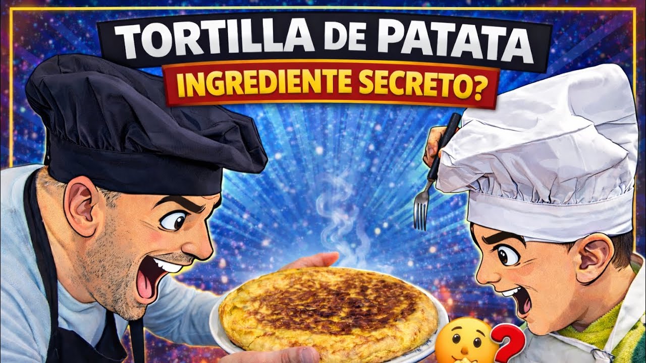 TORTILLA DE PATATA con INGREDIENTE SECRETO 🤫 | ¿Te atreverías a probarla?