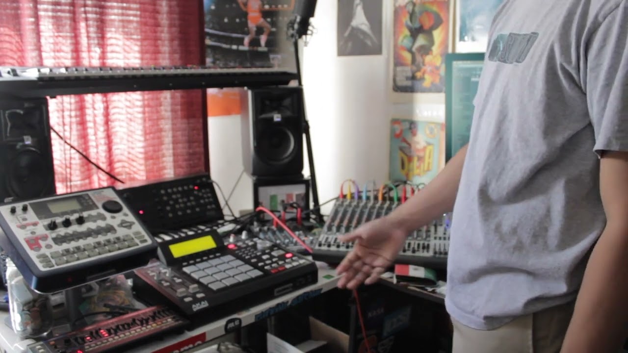 HOW I SETUP AUDIO MIXER WITH MPC 2500 USING THE 8 OUTS