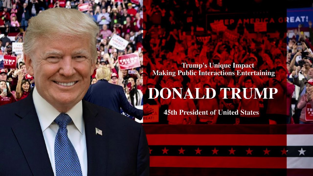 Trump's Diverse Public Interactions
