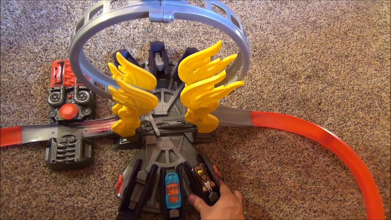 Hot Wheels Blast and Crash Track Set - Unboxing and Demonstration