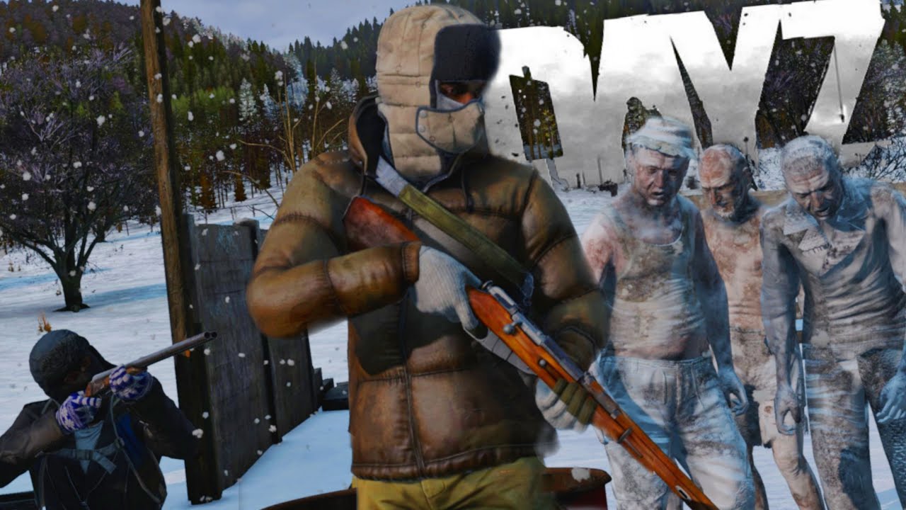 Como eu Enfrentei esse INVERNO BRUTAL no DAYZ (solo)
