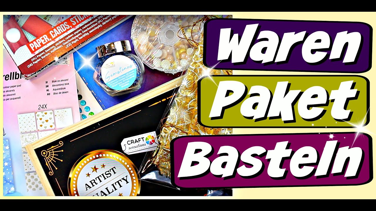 9999 Dinge Bastel Haul deutsch - Warenpaket #63 - Bastelbedarf Online Shop