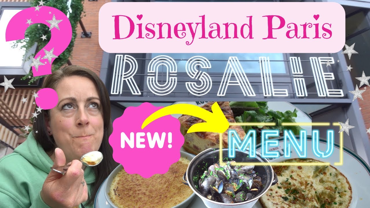Disneyland Paris BEST Places to EAT in Disney Village 2024/Brasserie Rosalie