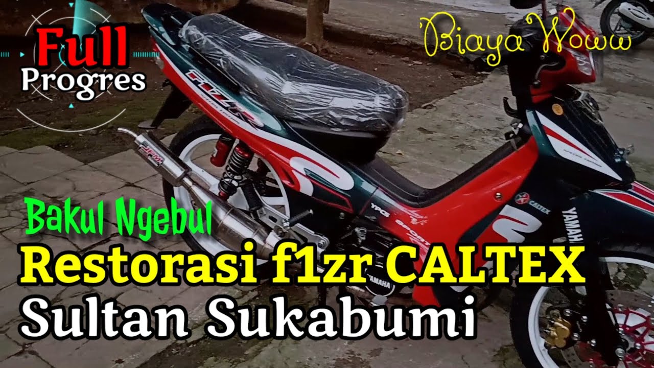 Restorasi f1zr caltek(full progres) motor penuh history sultan sukabumi @bakulngebul restorasi