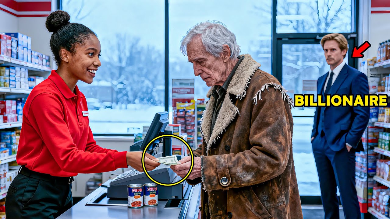 Kind Clerk Pays for a Poor Old Man, The Next Day, His Billionaire Son Changes Her Life