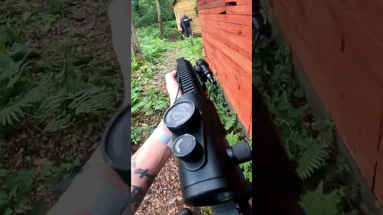 Damn, that sh*t was bright #airsoft