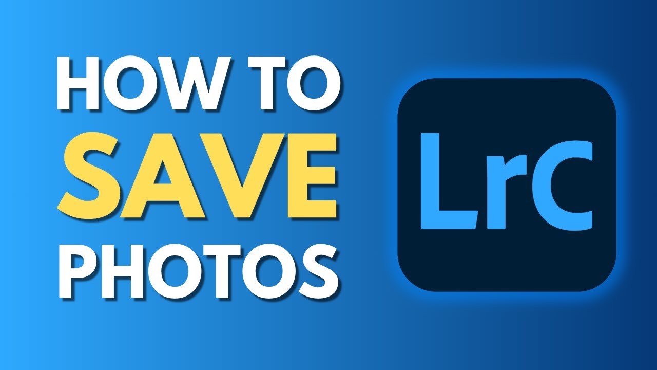 Как сохранить фото в Lightroom Classic | Настройки экспорта в Lightroom Classic | Учебное пособие