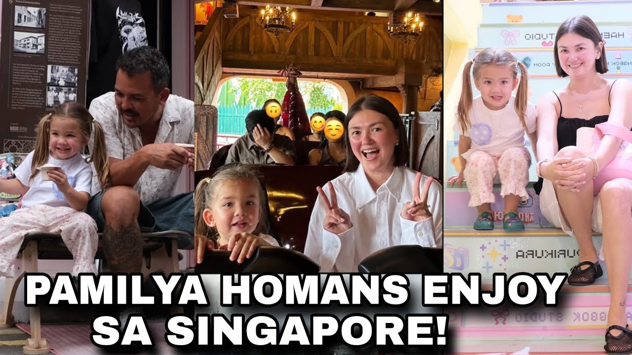 ANGELICA PANGANIBAN PINASILIP ANG MASAYANG FAMILY TRIP SA SINGAPORE - BABY BEAN SUPER ENJOY