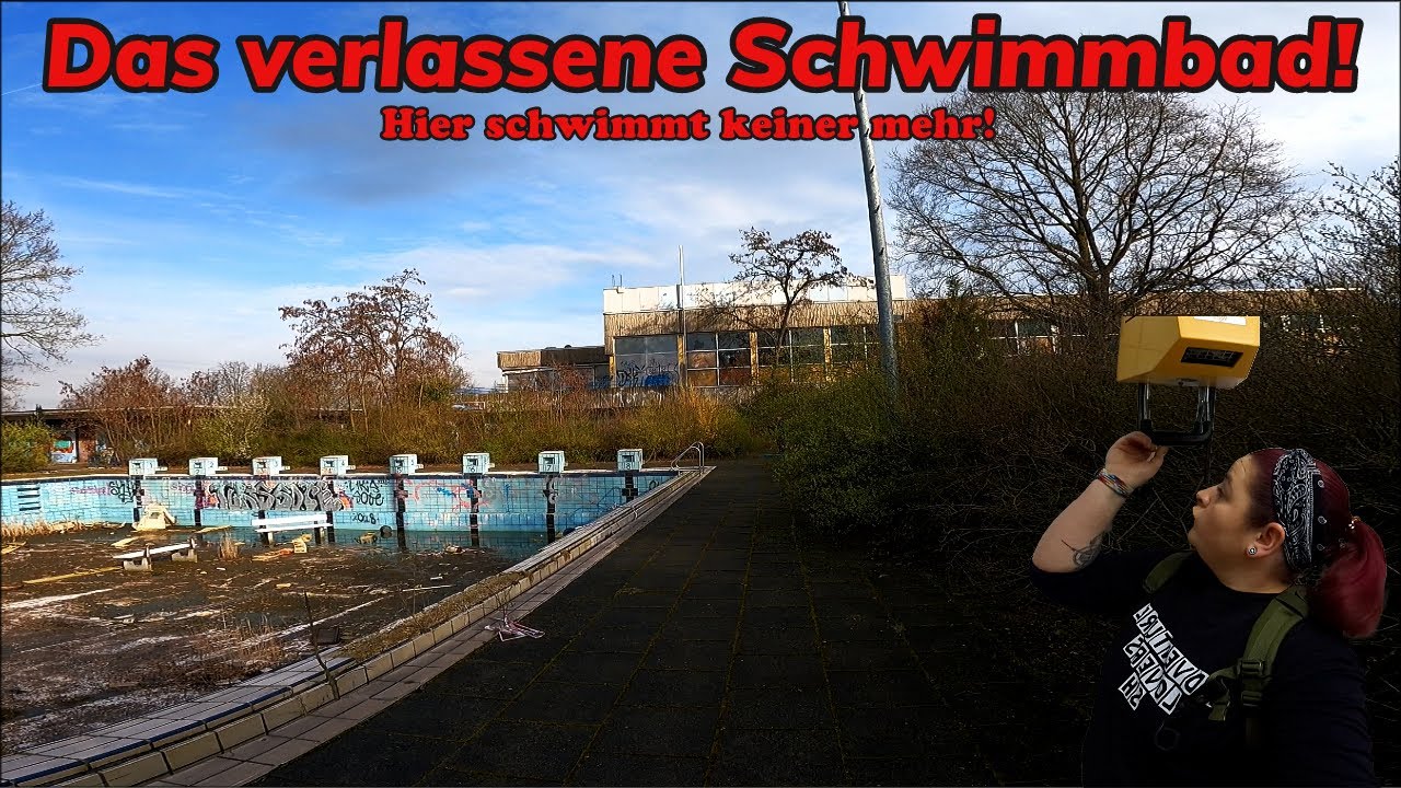 ⚠️Hier schwimmt keiner mehr! Das verlassene Schwimmbad🏊‍♀️