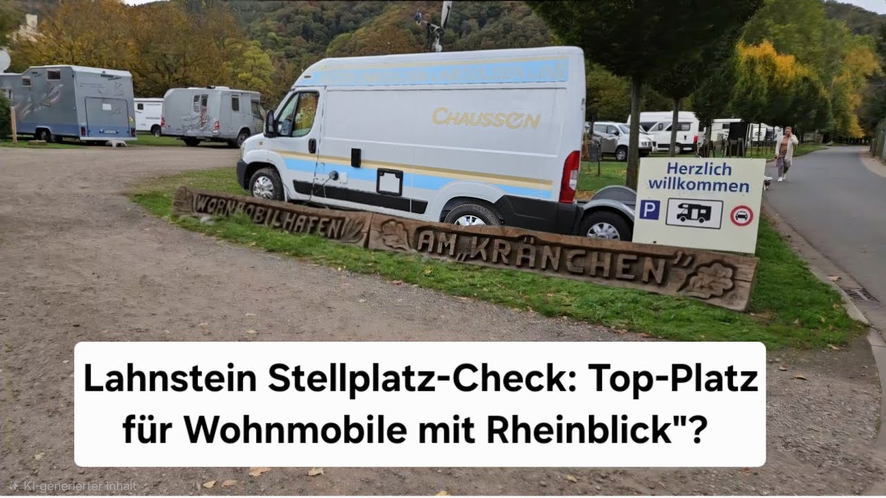 Lahnstein Stellplatz-Check: Top-Platz für Wohnmobile mit Rheinblick