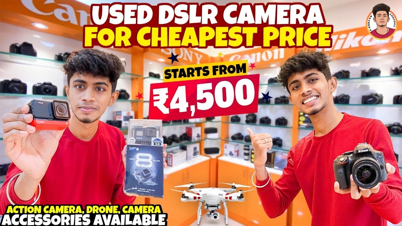 Used DSLR Camera for Cheapest Price | Starts from ₹4,500 | Naveen’s Thought