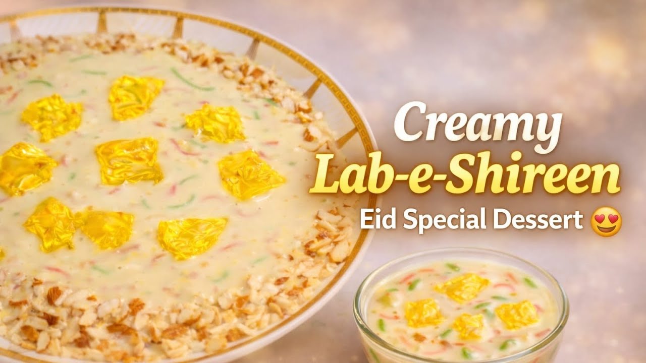 Eid Special Lab-e-Shireen Dessert  Sweet, Creamy & Refreshing