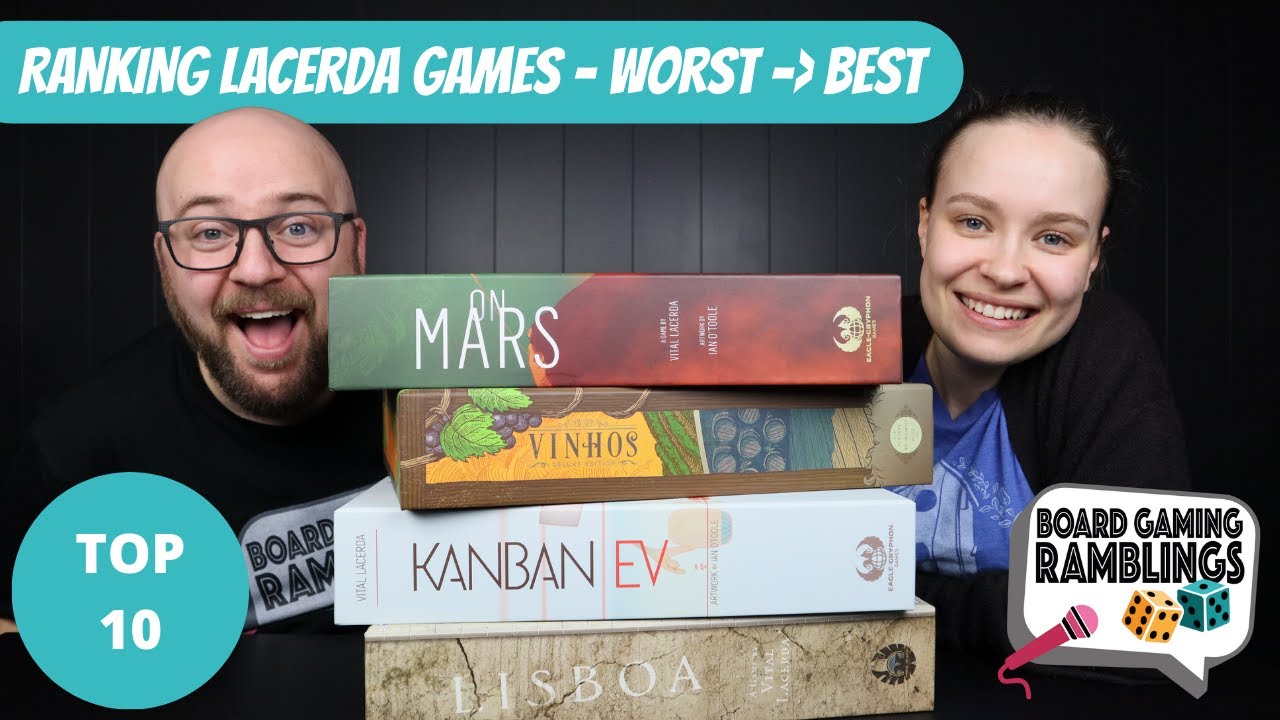 Ranking the 8 big box Lacerda games