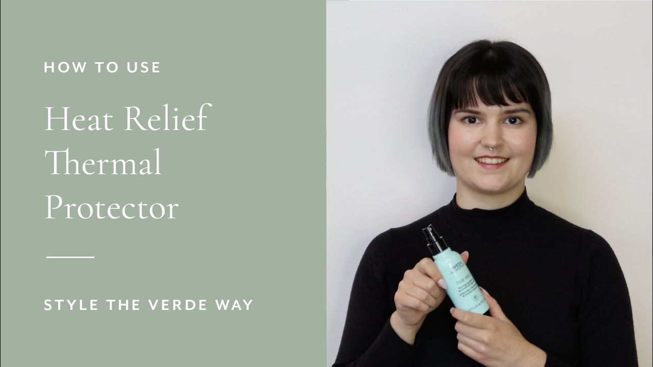 How To Use Heat Relief Thermal Protector & Conditioning Mist | Style The Verde Way