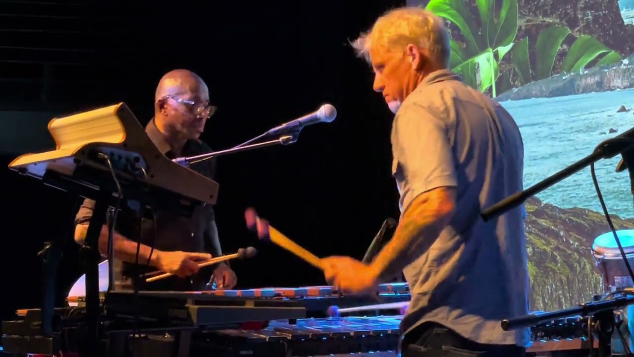 Earl Harvin and Mike Dillon at The Kessler Theater